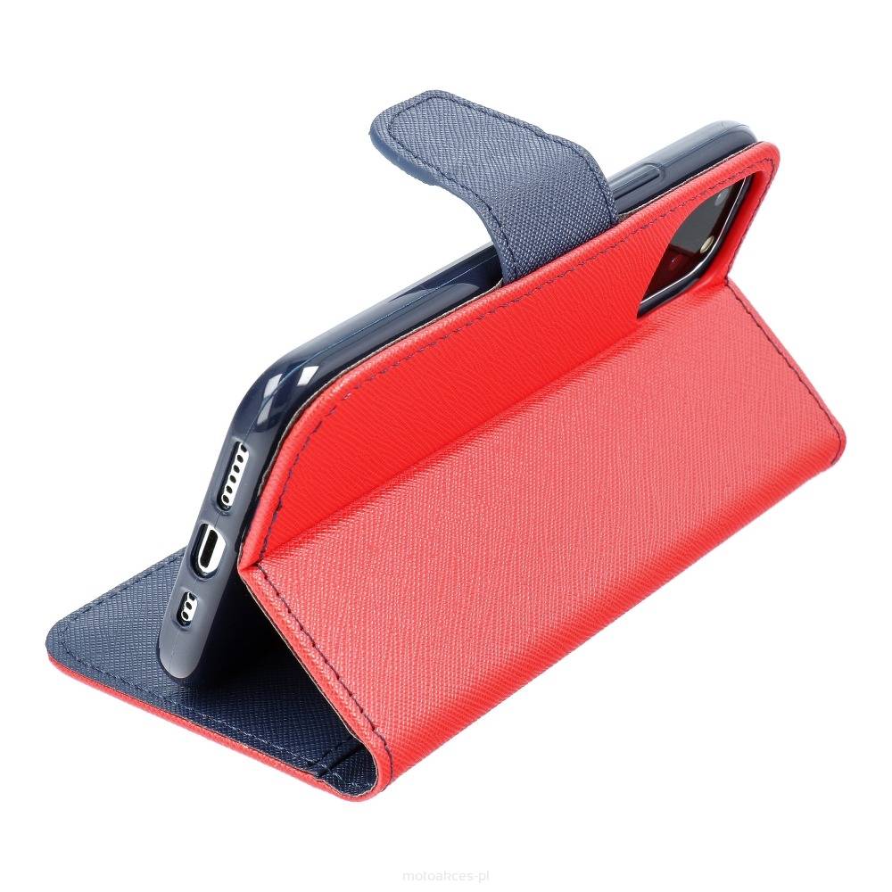  Pouzdro flip fancy Realme C31 červená/modrá