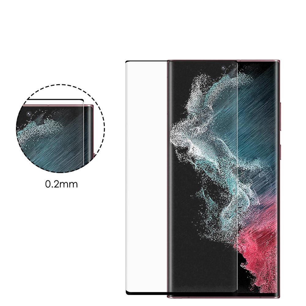 Tvrzené sklo 5D UV Samsung S22 Plus Full Glue černé
