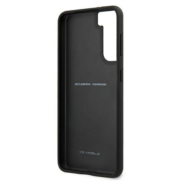 Ferrari - Samsung Galaxy S21 - Silikonový kryt Ferrari (FESPEHCS21SBK) černý