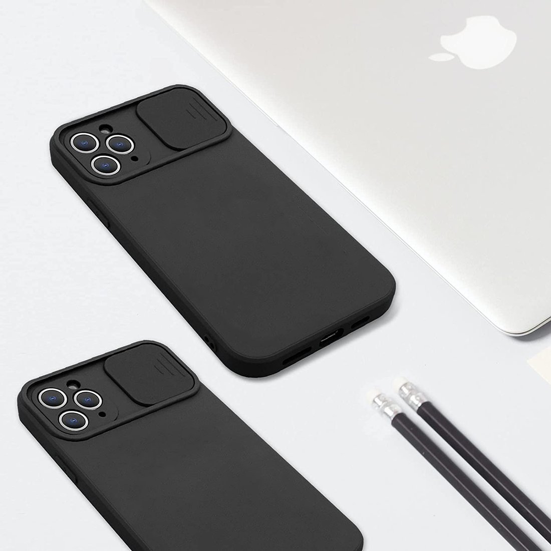 Kryt iPhone 14 Plus s krytem fotoaparátu - černý