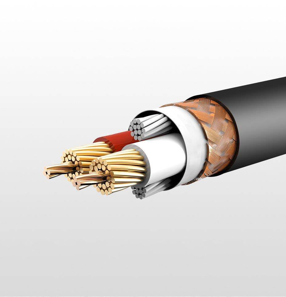 Kabel UGREEN AV130 XLR female to XLR male cable - 2m černý