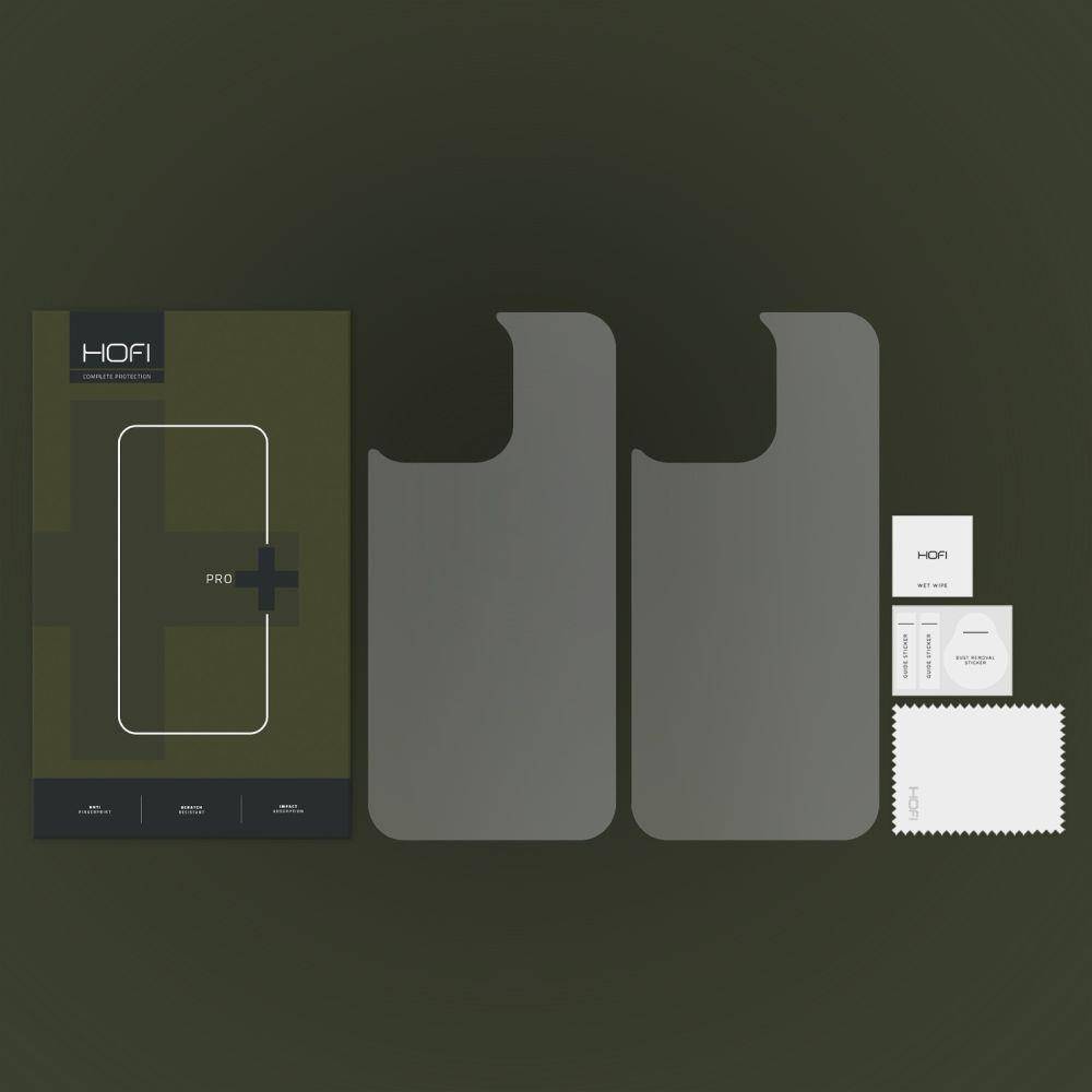 Hydrogelová fólie iPhone 14 Pro Max HOFI Hydroflex Pro+ Back Protector 2ks