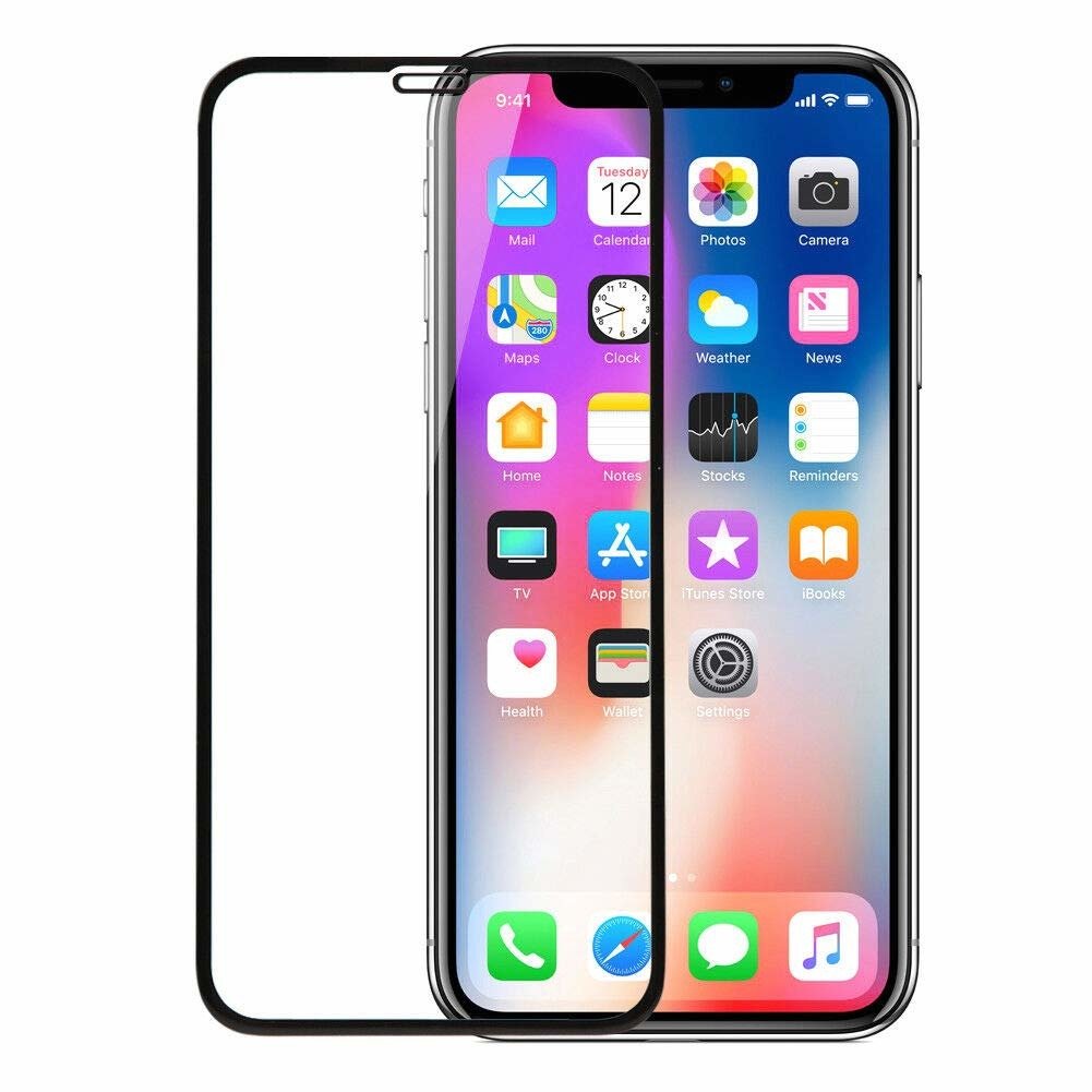 Tvrzené sklo 6D iPhone 14 Pro, Full Glue černé