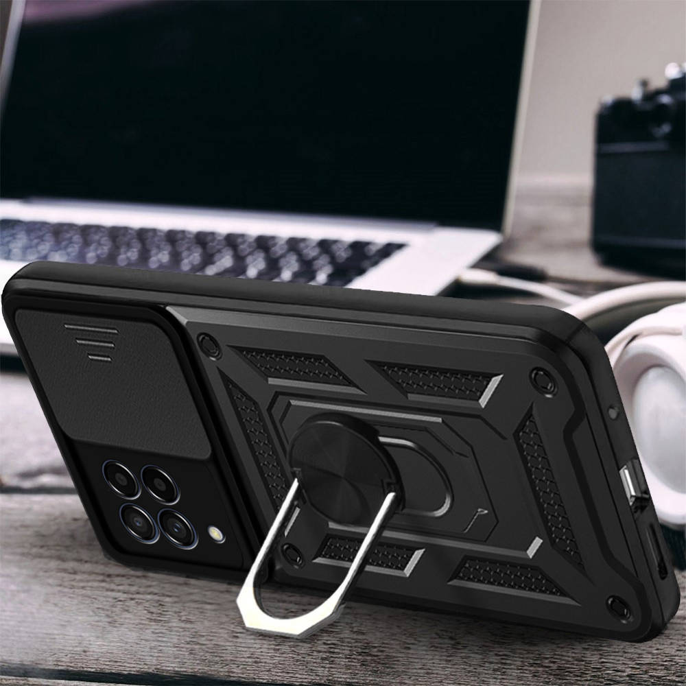 Kryt Samsung Galaxy M13 Nexeri CamShield Pro černý