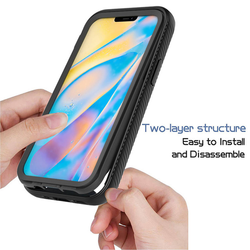 Pouzdro iPhone 11 Pro Max Techsuit - Defense360 Pro + ochrana obrazovky, černé