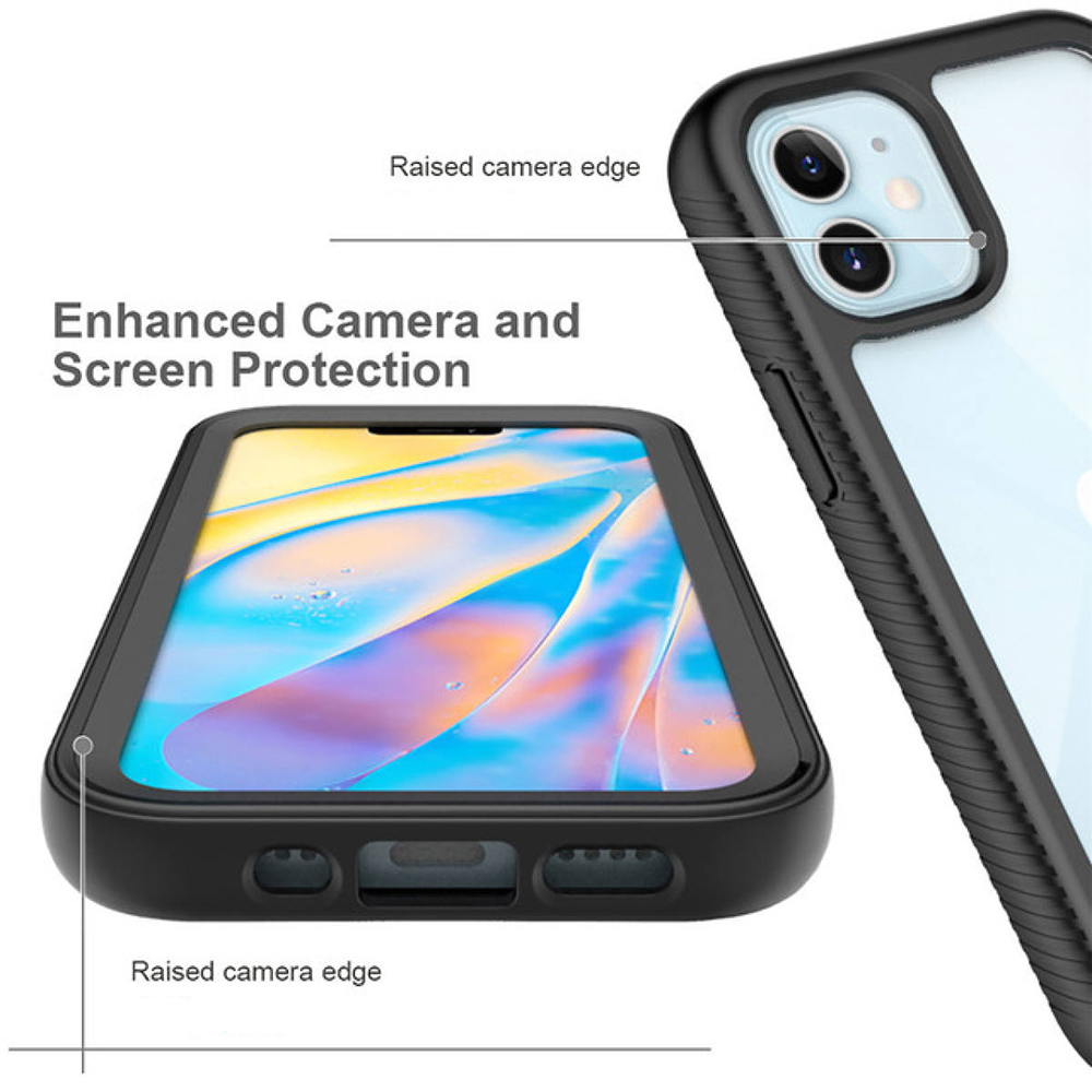 Pouzdro iPhone 11 Pro  Techsuit - Defense360 Pro + ochrana obrazovky, černé
