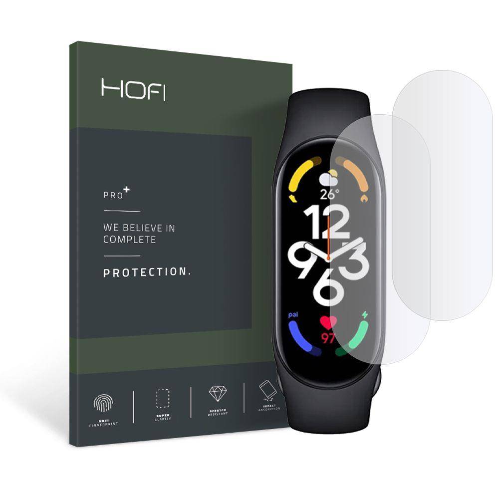 Ochranná fólie pro XIAOMI MI SMART BAND 5 / 6 / 6 NFC HOFI Hydroflex Pro+, balení 2ks, Čirá