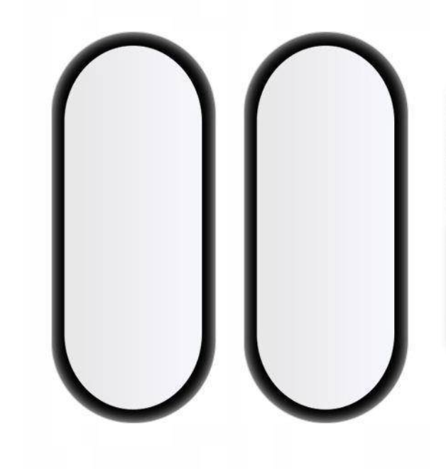 Tvrzené hybridní sklo XIAOMI MI SMART BAND 7 / 7 NFC HOFI Hybrid Pro+ 2ks černé