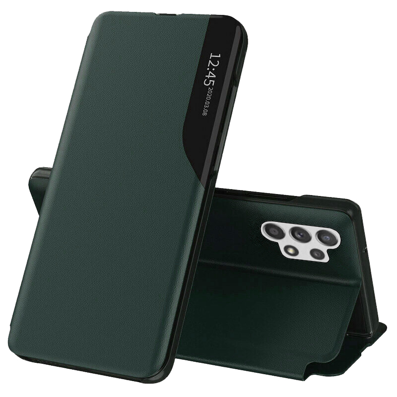 Pouzdro Samsung Galaxy A32 4G eFold Series, zelené
