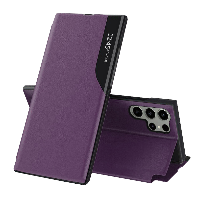 Pouzdro Samsung Galaxy S23 Ultra eFold Series fialové