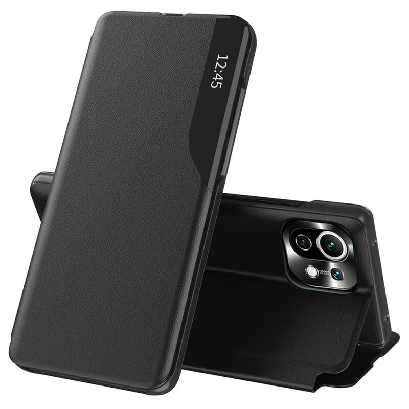 Pouzdro Xiaomi Mi 11 Lite 4G / Mi 11 Lite 5G / 11 Lite 5G NE, eFold Series černé
