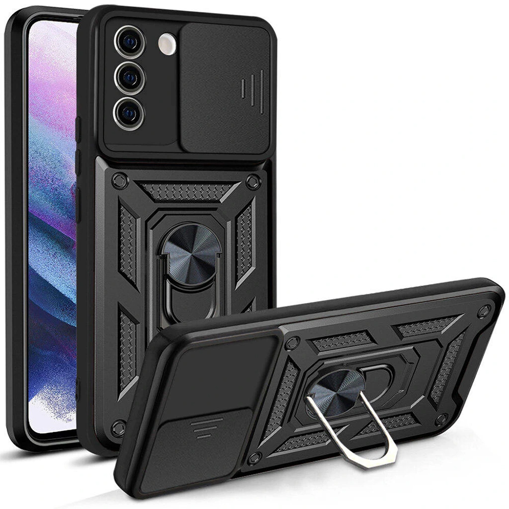 Kryt Samsung Galaxy S21 FE 5G Techsuit CamShield Pro černý
