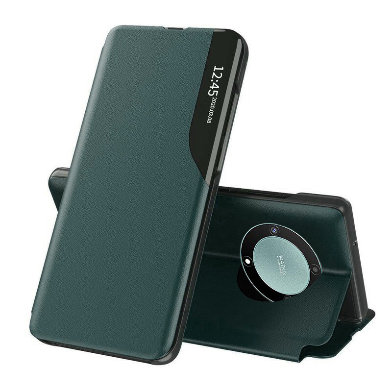 Pouzdro Honor Magic 5 Lite eFold Series zelené