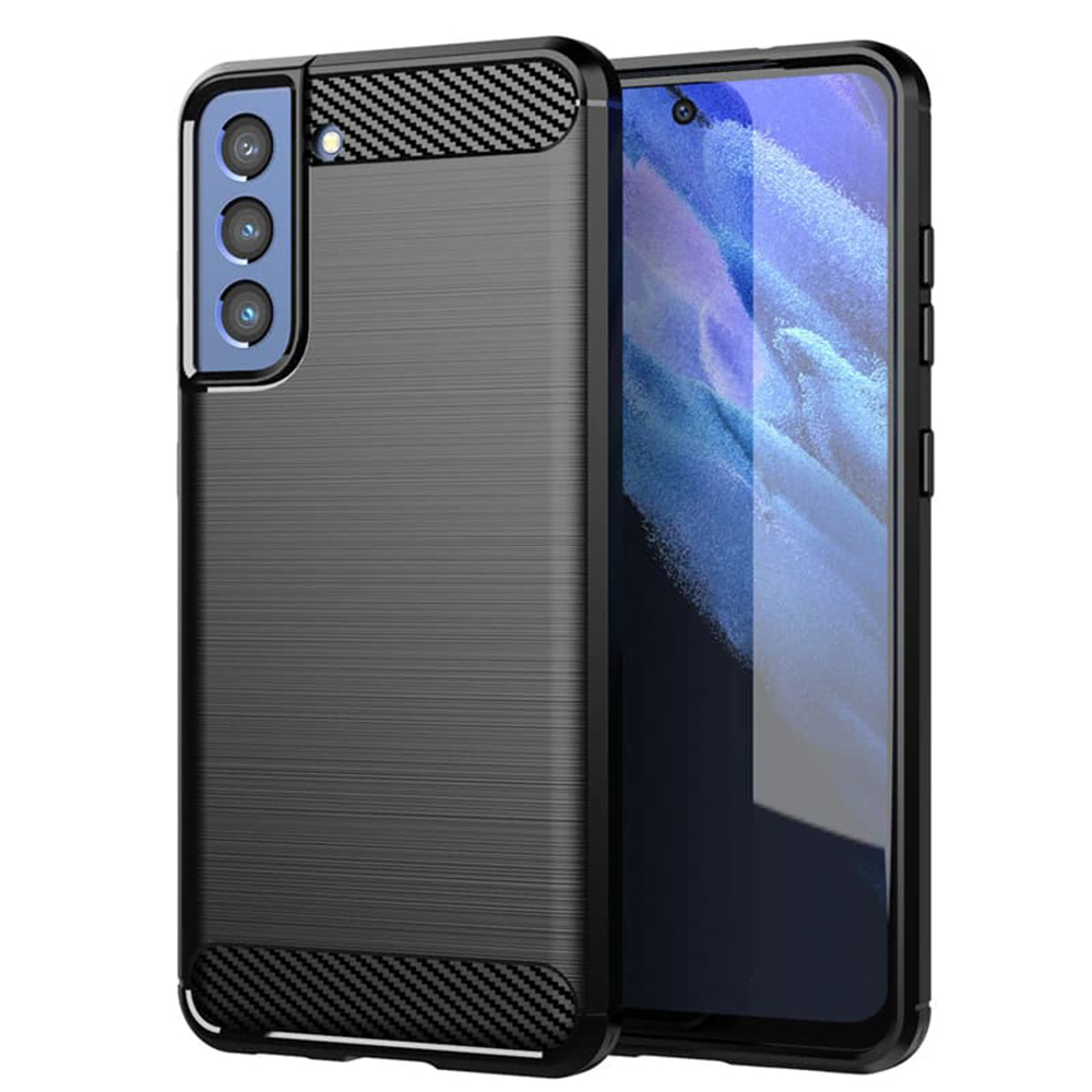 Kryt Samsung Galaxy S21 FE, Armored Carbon černý