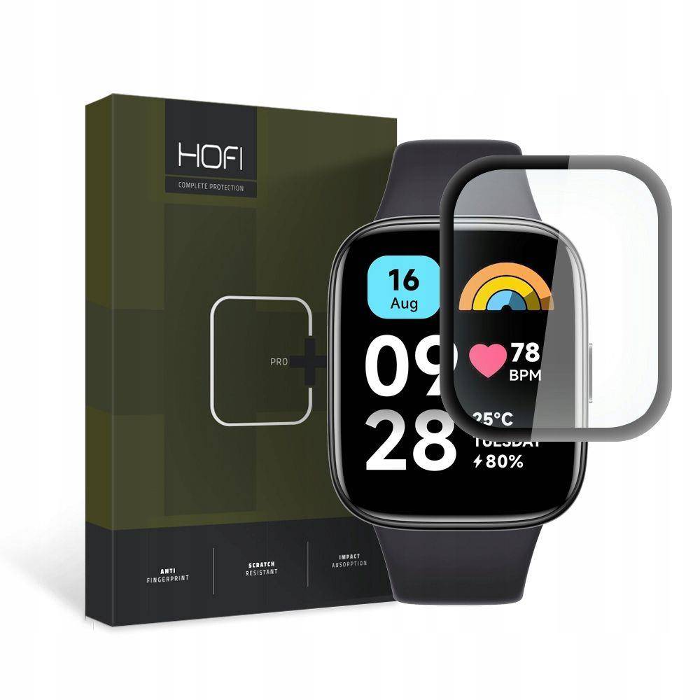 Tvrzené hybridní sklo XIAOMI REDMI WATCH 3 ACTIVE HOFI Hybrid Pro+ černé