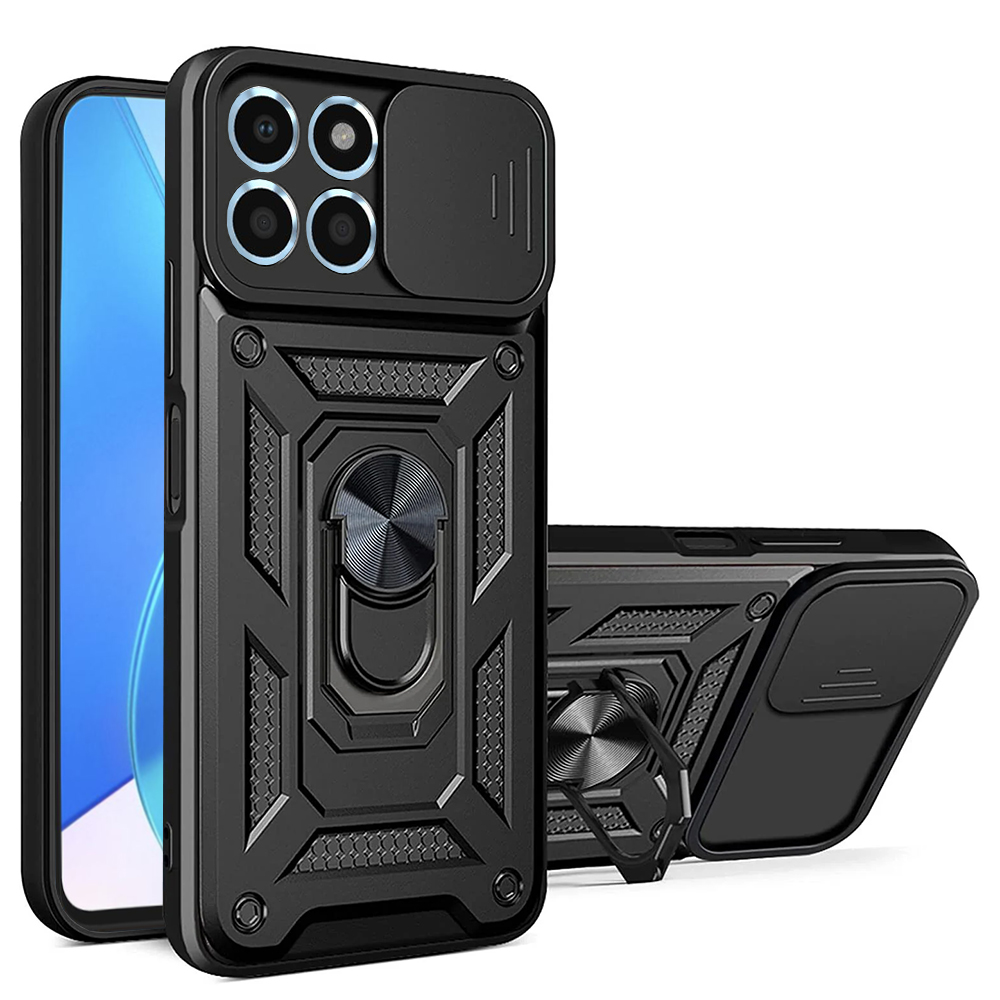 Kryt Honor X6 / X8 5G / 70 Lite Techsuit CamShield Pro černý