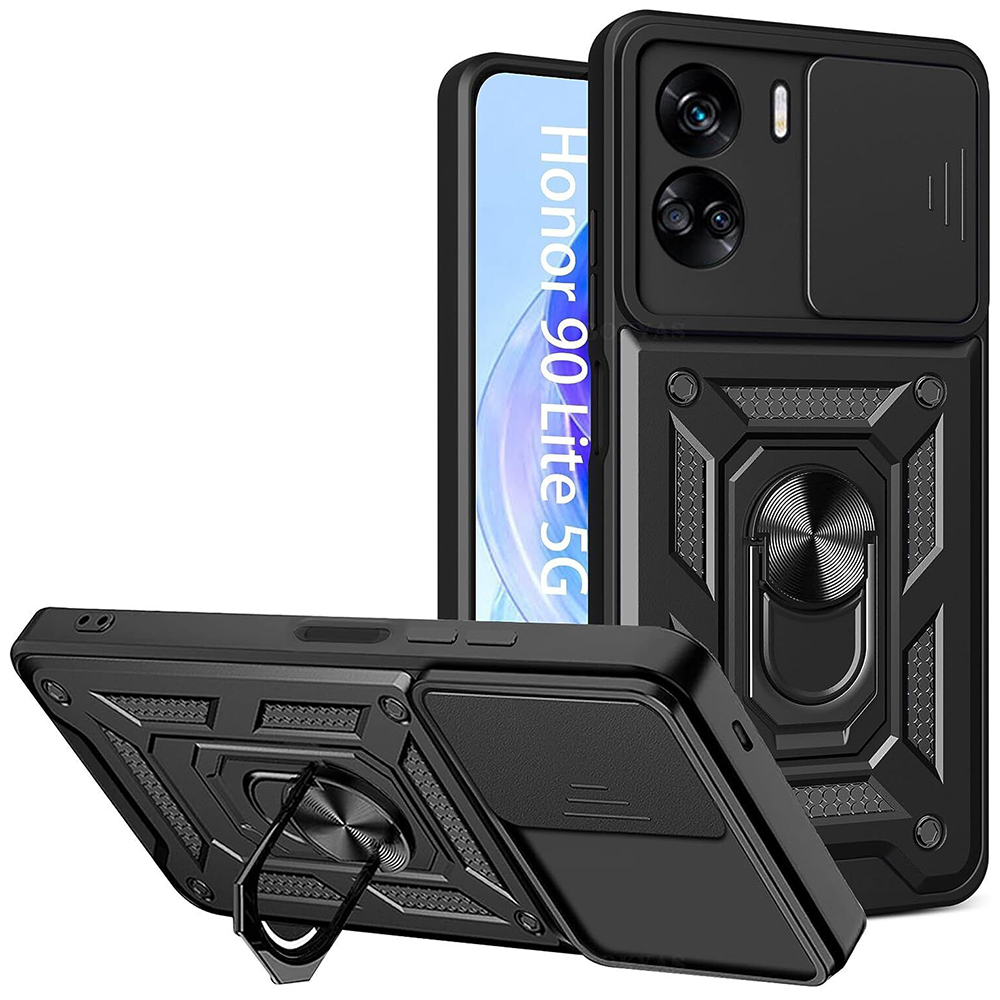 Kryt Honor 90 Lite Techsuit CamShield Pro černý