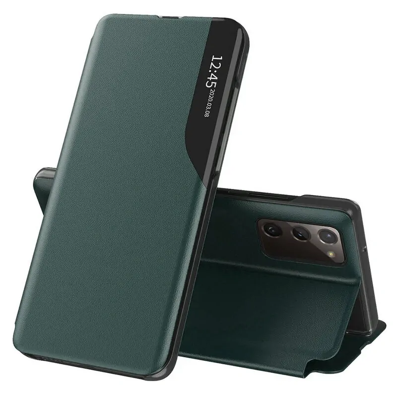 Pouzdro Samsung Galaxy S20 FE 4G / S 20 FE 5G eFold Series, zelené