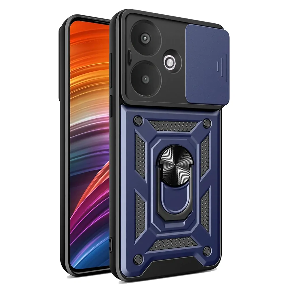Kryt Xiaomi Redmi 13C 5G / Poco M6 Techsuit CamShield Pro modrý