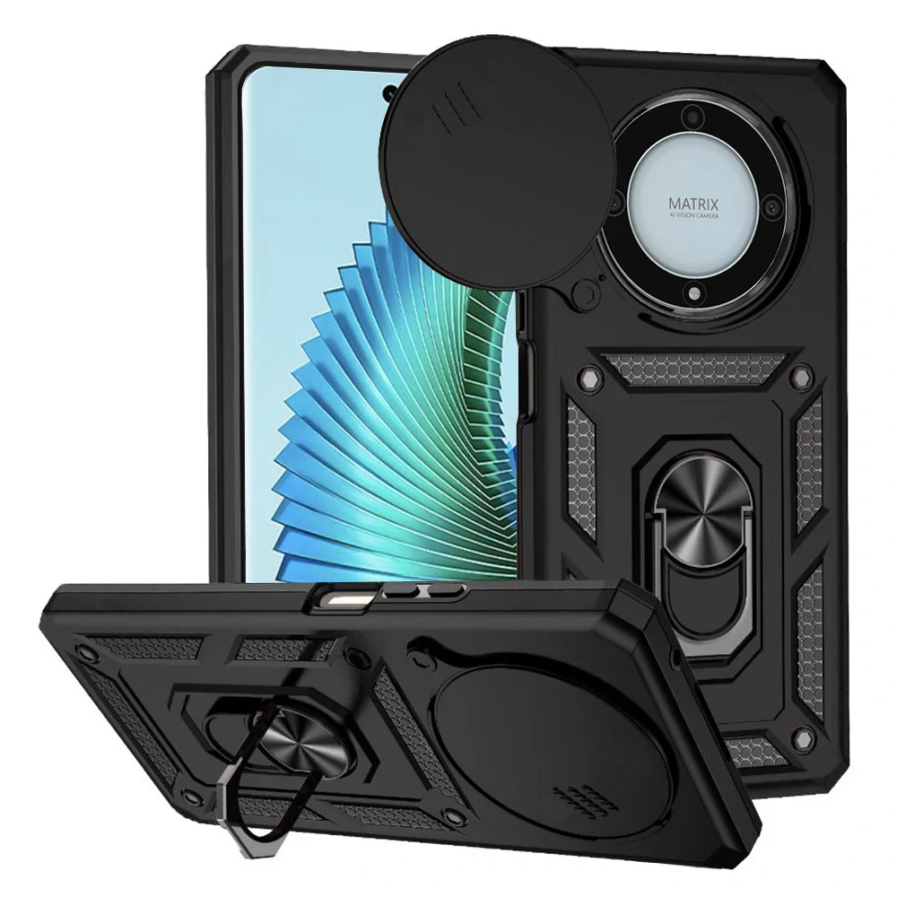 Kryt Honor Magic 5 Lite Techsuit CamShield Pro černý