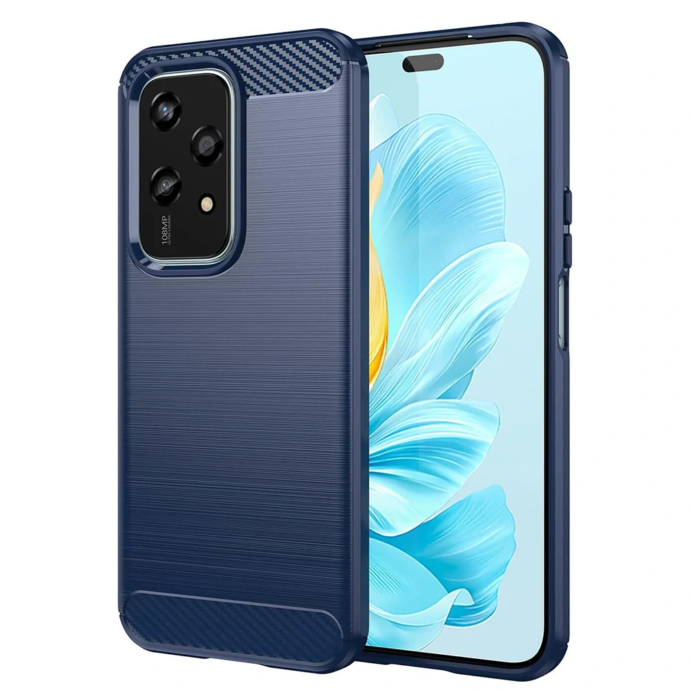 Kryt Honor 200 Lite, Armored Carbon modrý
