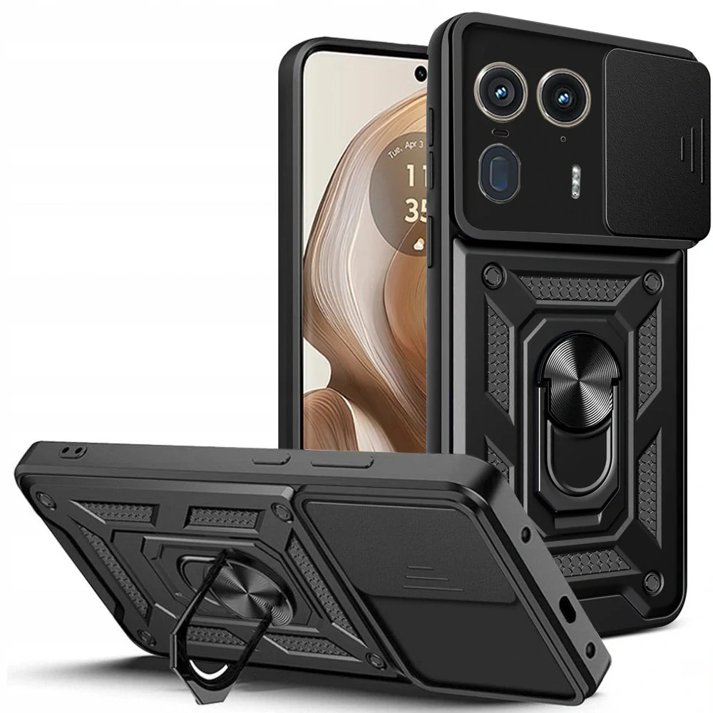Kryt Motorola EDGE 50 Ultra Techsuit CamShield Pro černý