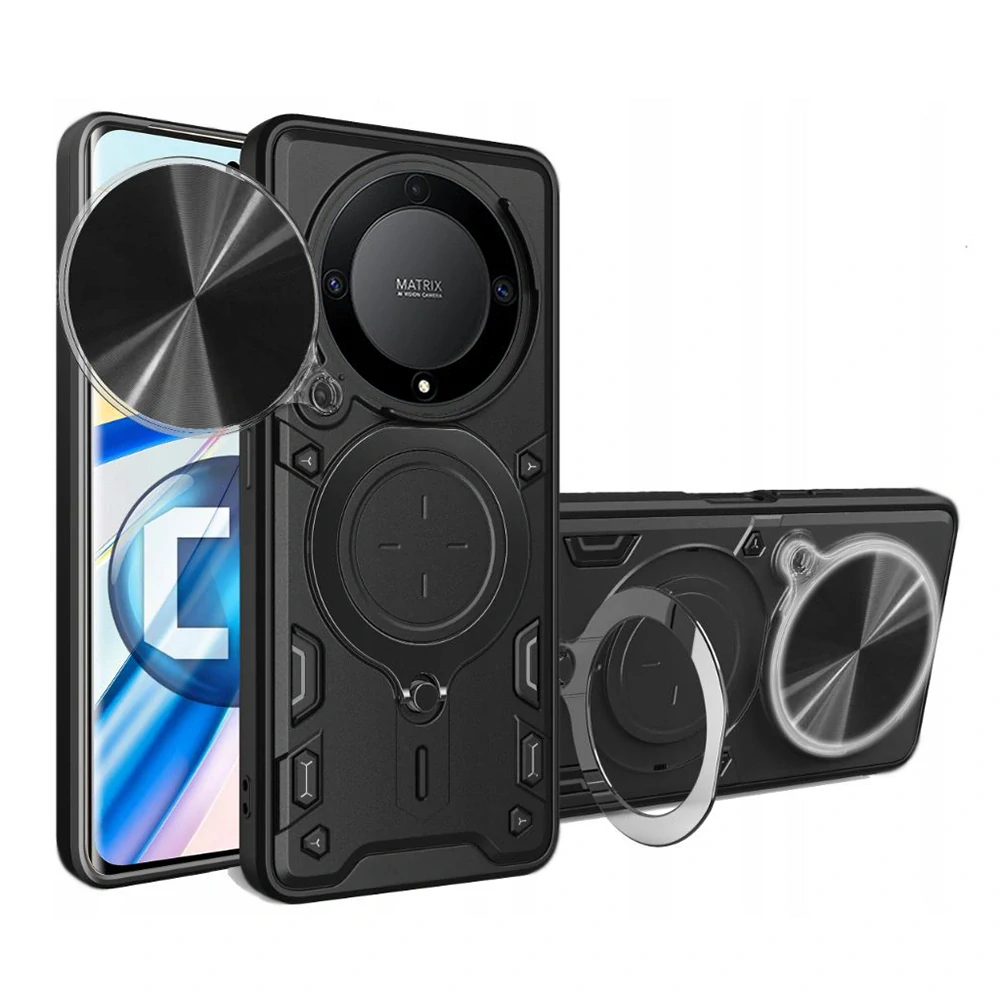 Kryt Honor Magic 5 lite Techsuit CamGuard Pro - černý