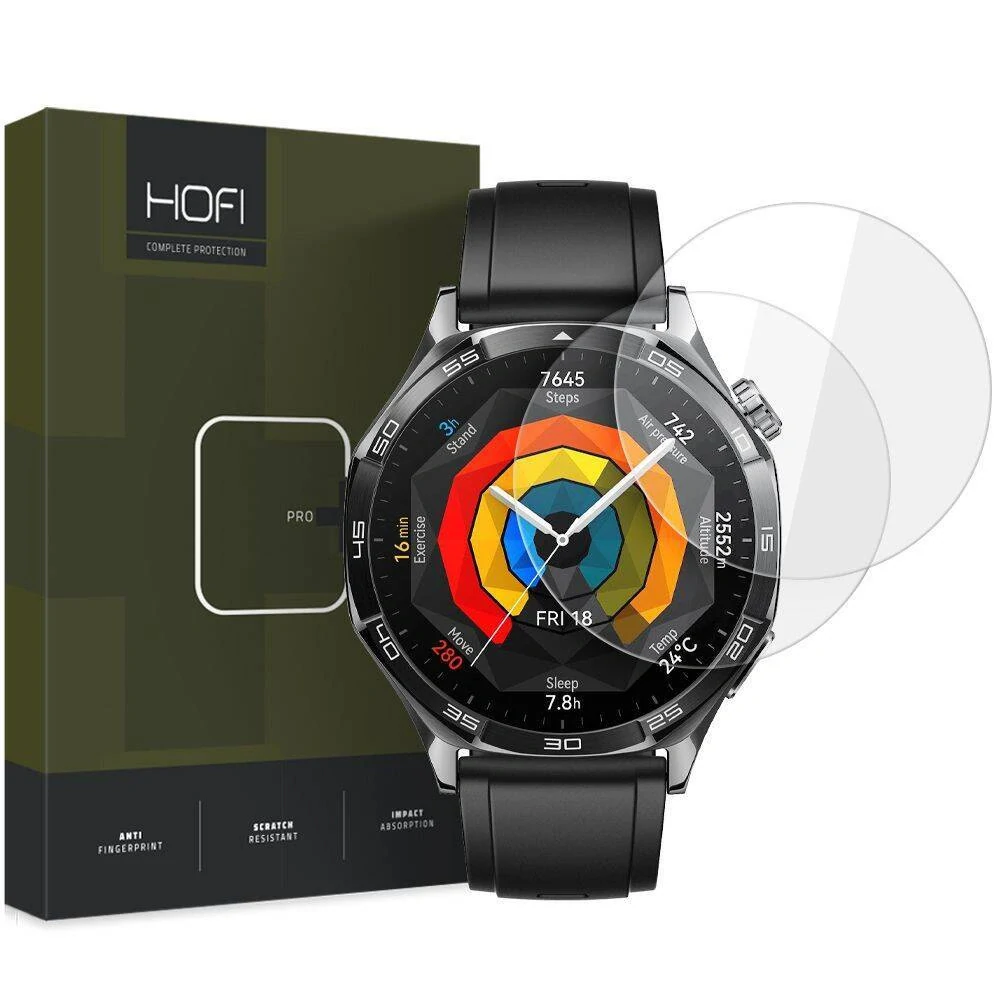 Tvrzené sklo pro HUAWEI WATCH GT 5 (46MM) HOFI Glass Pro+ 2 kusy