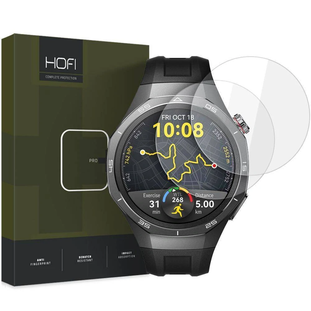 Tvrzené sklo pro HUAWEI WATCH GT 5 PRO (46MM) HOFI Glass Pro+ 2 kusy