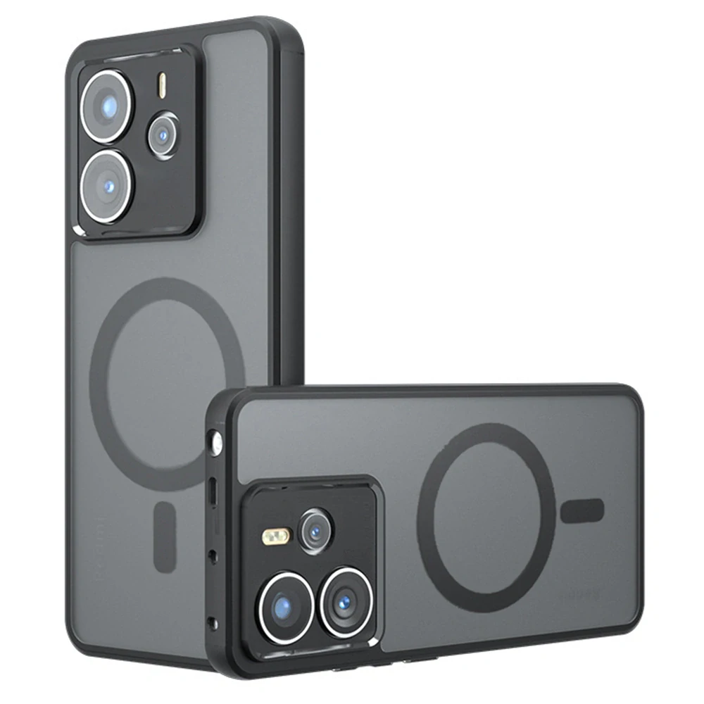 Kryt Xiaomi Redmi Note 14 4G, PureFrost MagSafe, černé