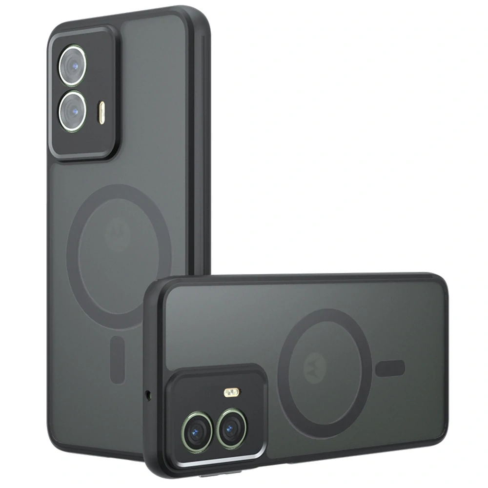Kryt Motorola Moto G85, PureFrost MagSafe, černé