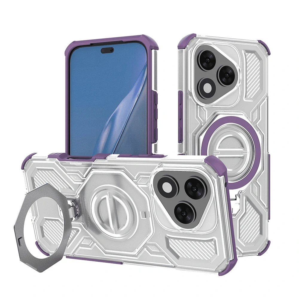 Kryt Honor 400 Lite, Carbon Shield PRO, purple