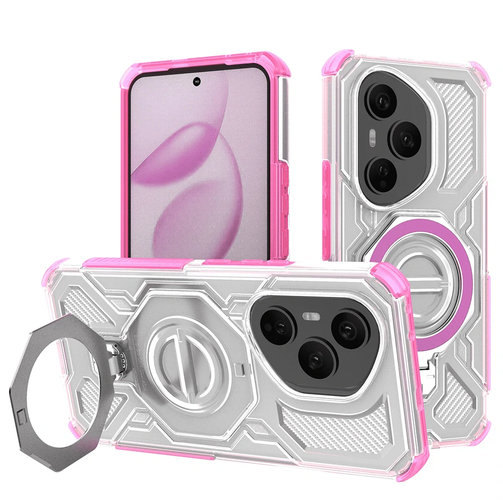Kryt Honor 400 Pro, Carbon Shield PRO, pink
