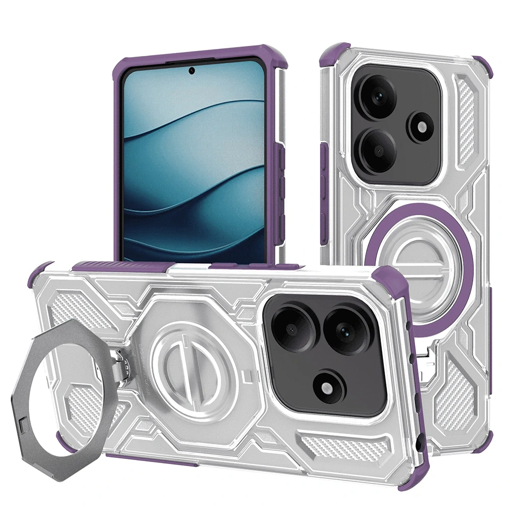 Kryt Xiaomi Redmi Note 14 5G, Carbon Shield PRO, purple