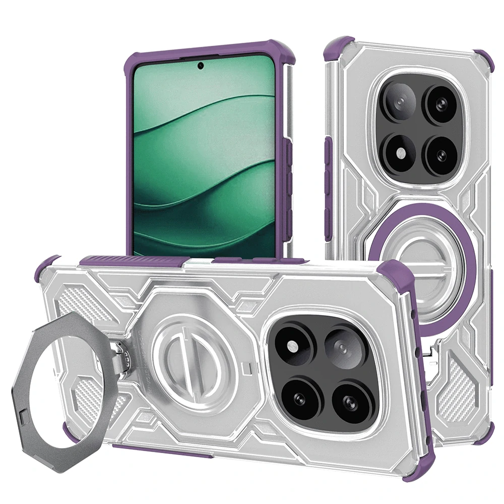 Kryt Xiaomi Redmi Note 14 Pro+ 5G, Carbon Shield PRO, purple