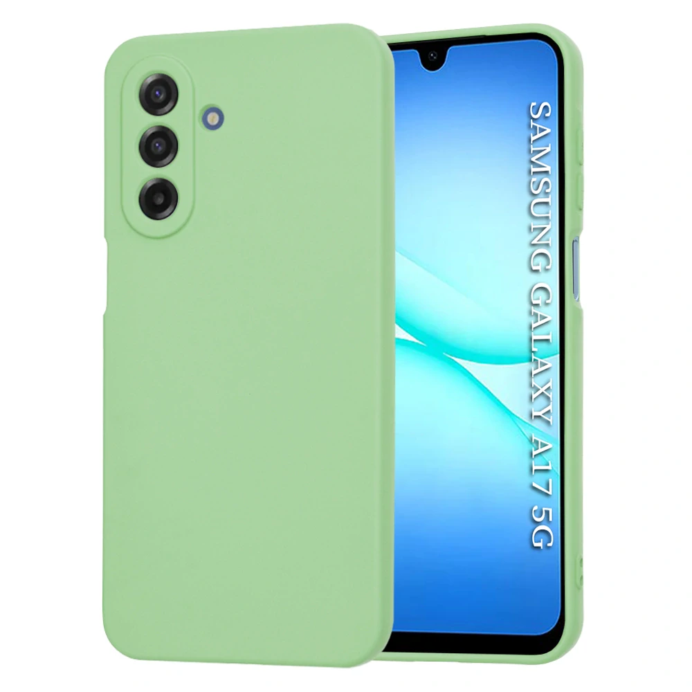 Kryt Samsung Galaxy A18 5G / A17 4G/5G Techsuit SoftFlex - mint green