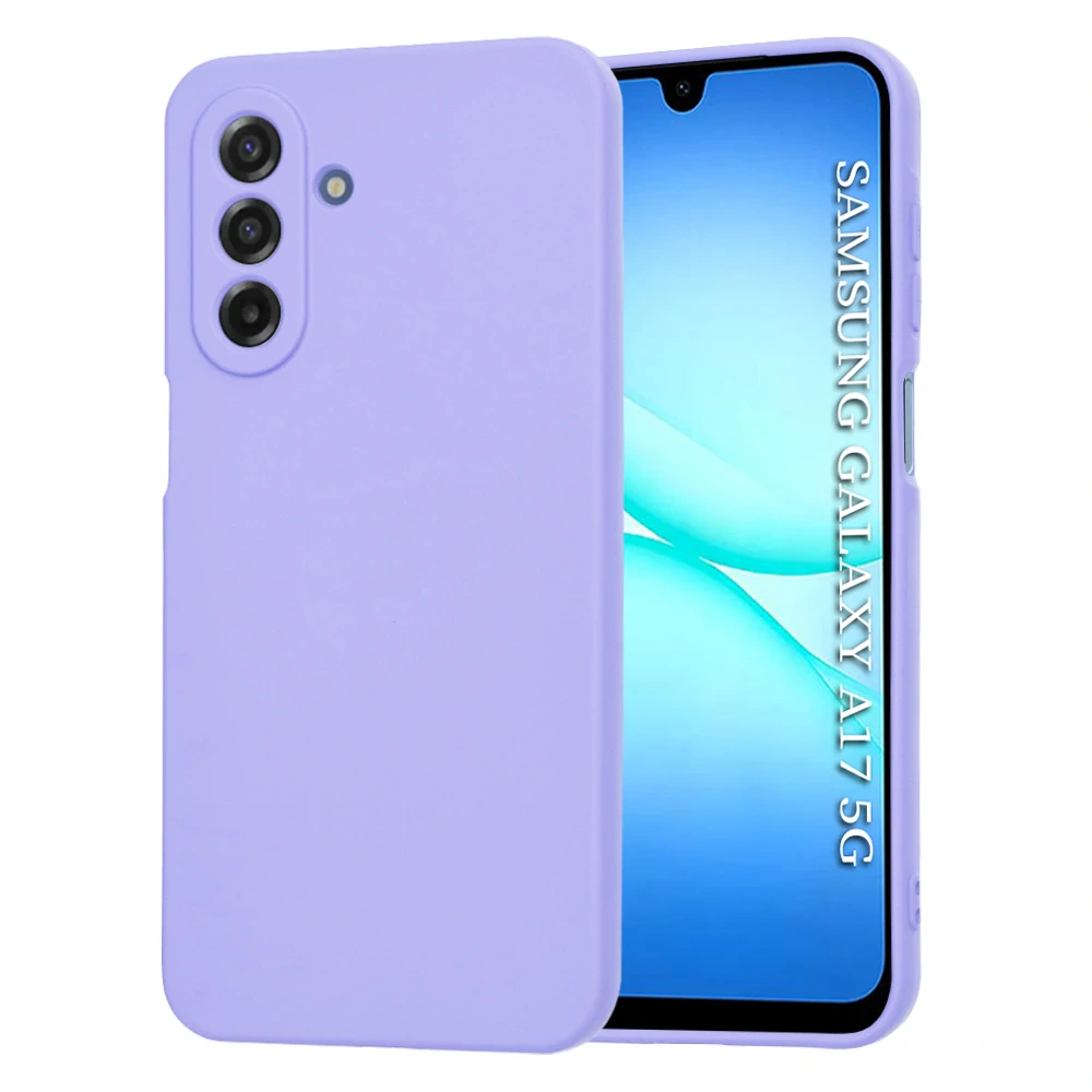 Kryt Samsung Galaxy A18 5G / A17 4G/5G Techsuit SoftFlex - light purple