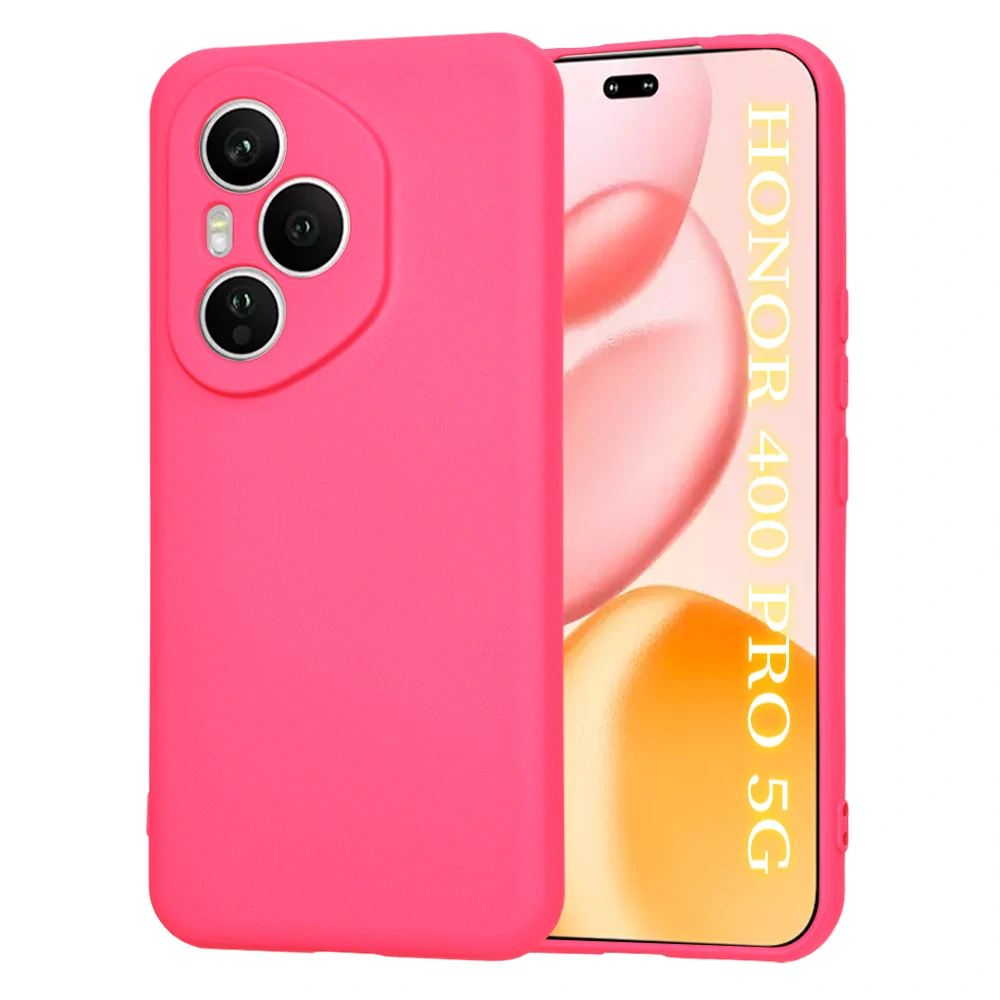 Kryt Honor 400 Pro Techsuit SoftFlex - hot pink