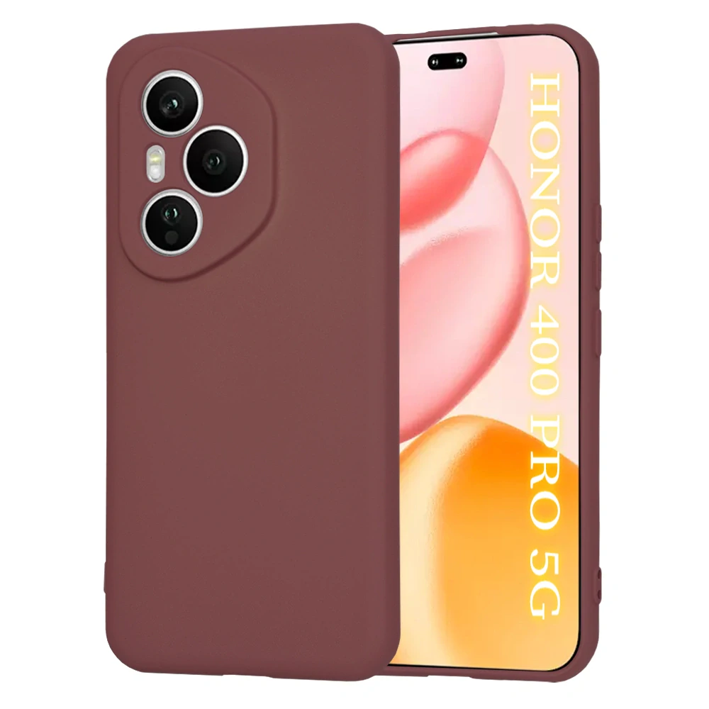 Kryt Honor 400 Pro Techsuit SoftFlex - plum red
