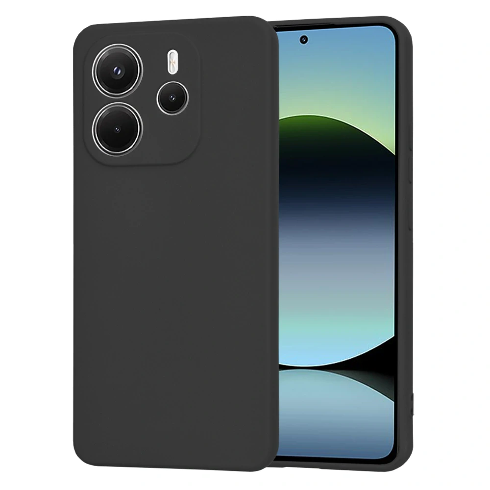 Kryt Xiaomi Redmi Note 14 4G, Techsuit SoftFlex - black