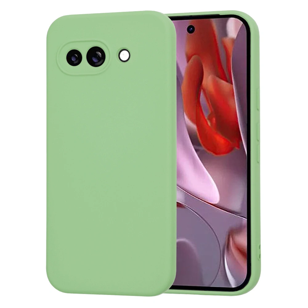 Kryt Google Pixel 9a Techsuit SoftFlex - mint green