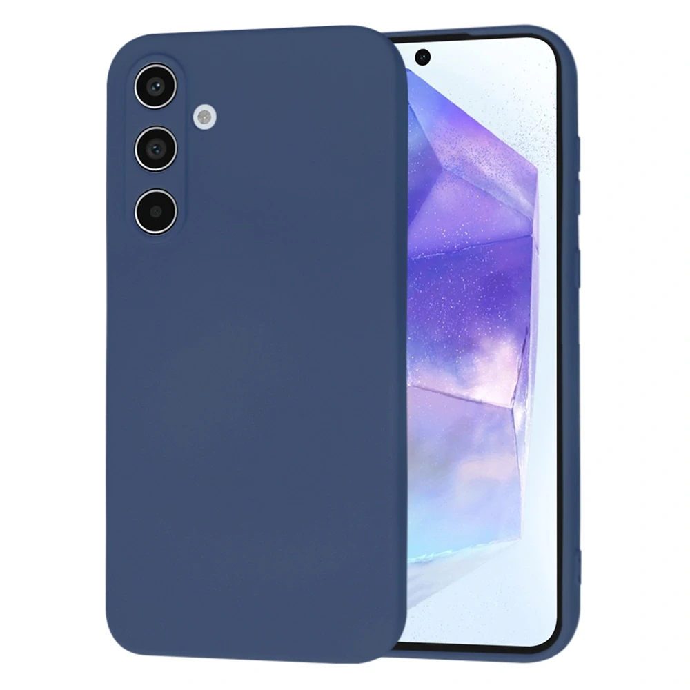 Kryt Samsung Galaxy A55 5G Techsuit SoftFlex - navy blue