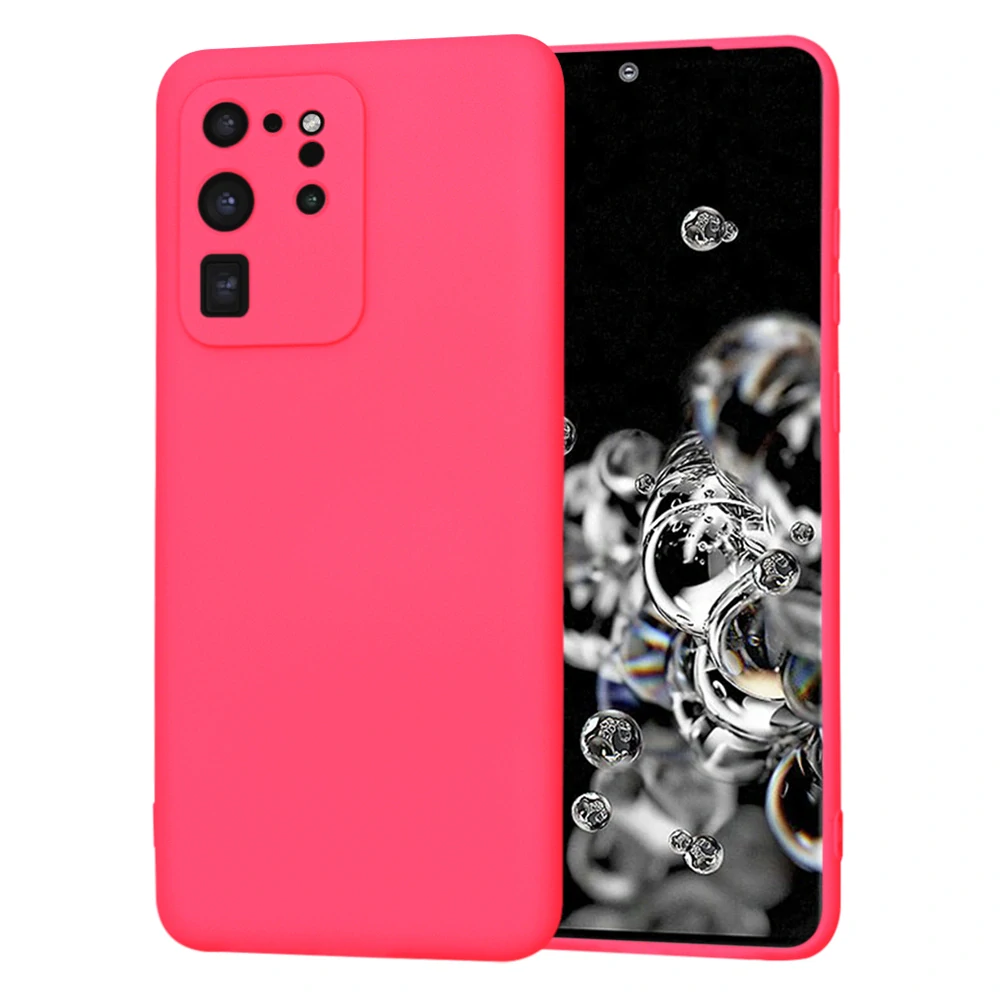 Kryt Samsung Galaxy S20 Ultra Techsuit SoftFlex - hot pink