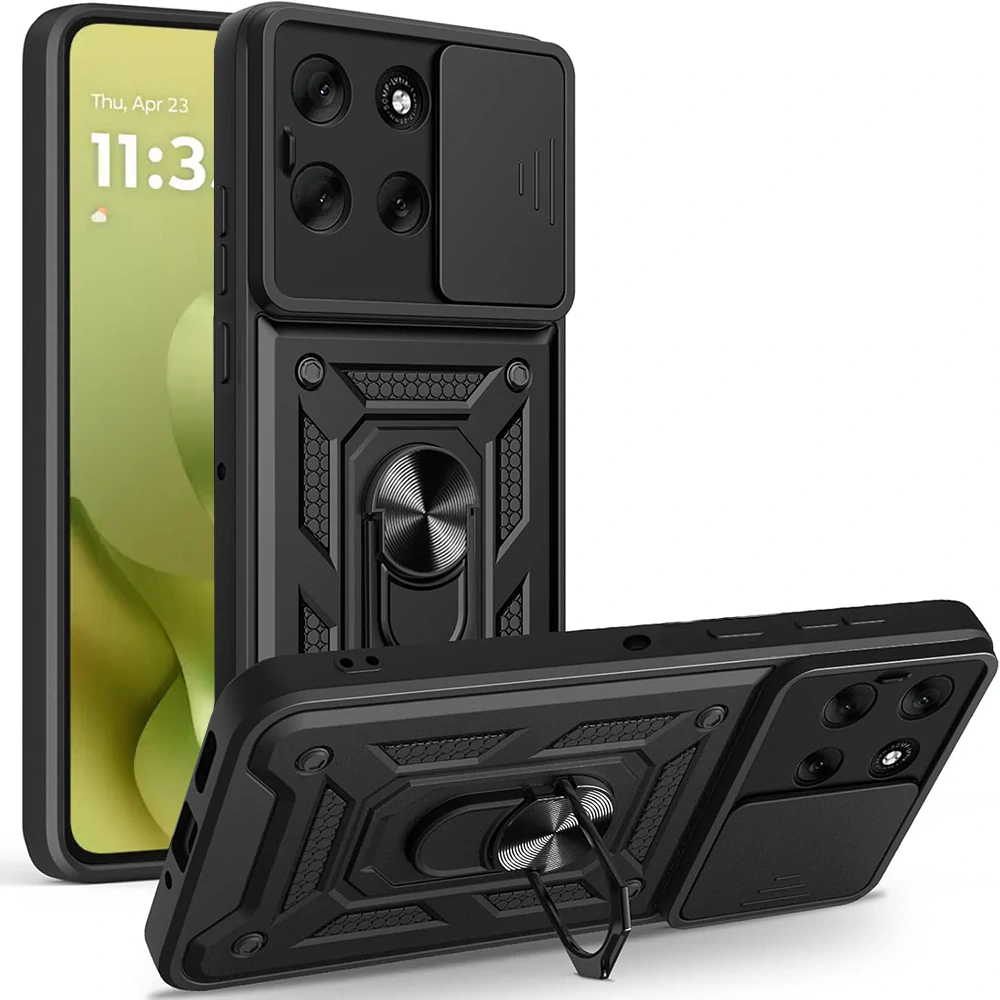 Kryt Motorola Moto G86 Techsuit CamShield Pro černý