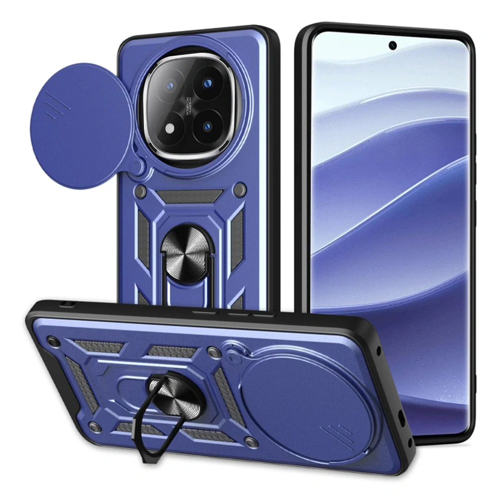 Kryt Xiaomi Redmi Note 14 Pro+ 5G Techsuit CamShield Pro modrý
