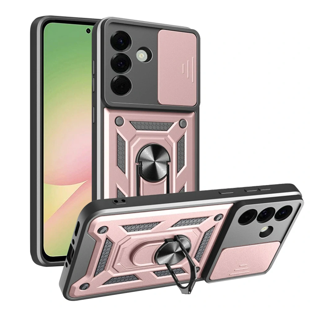 Kryt Samsung Galaxy A56 5G Techsuit CamShield Pro rose gold