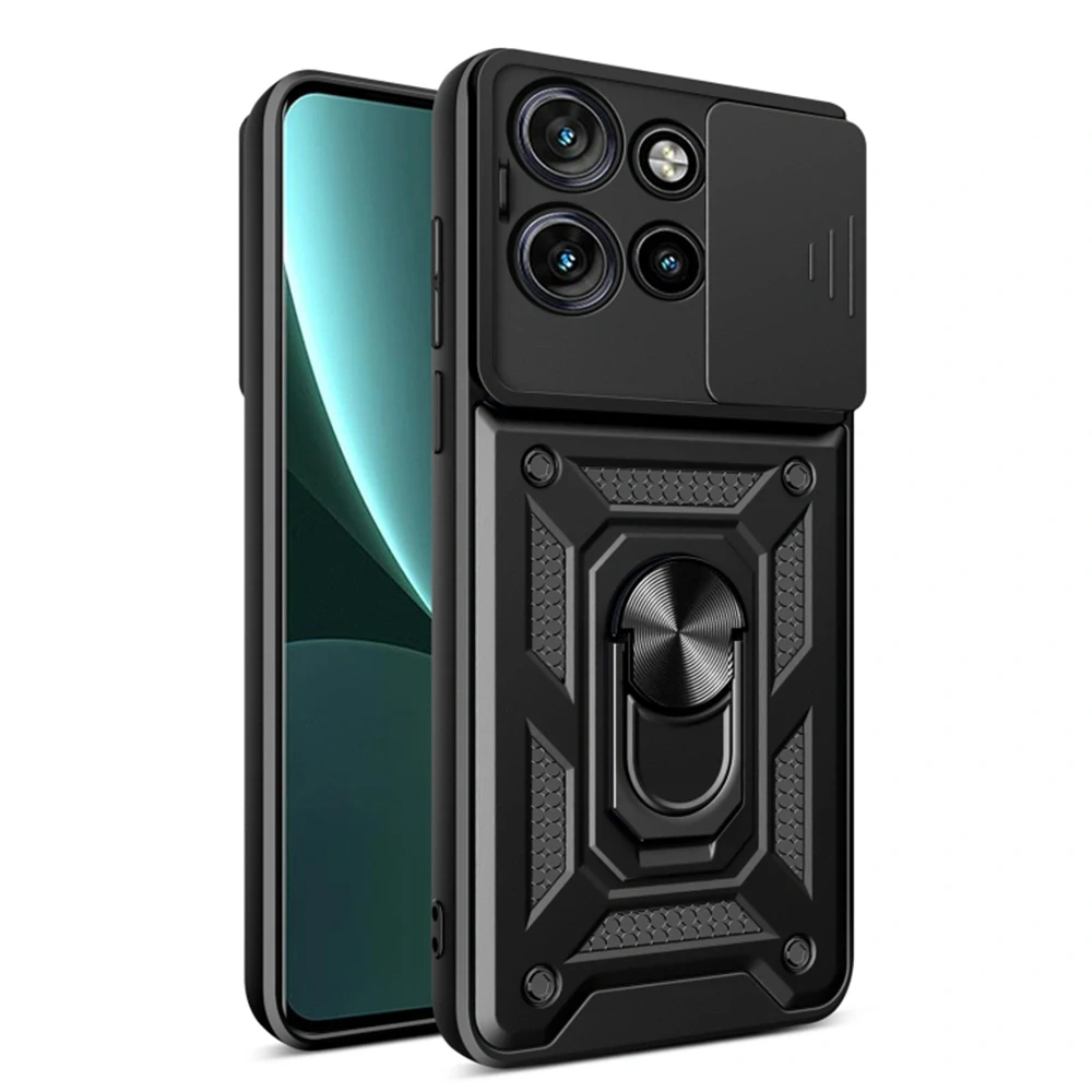 Kryt Motorola EDGE 50 Neo / 60 Neo Techsuit CamShield Pro černý
