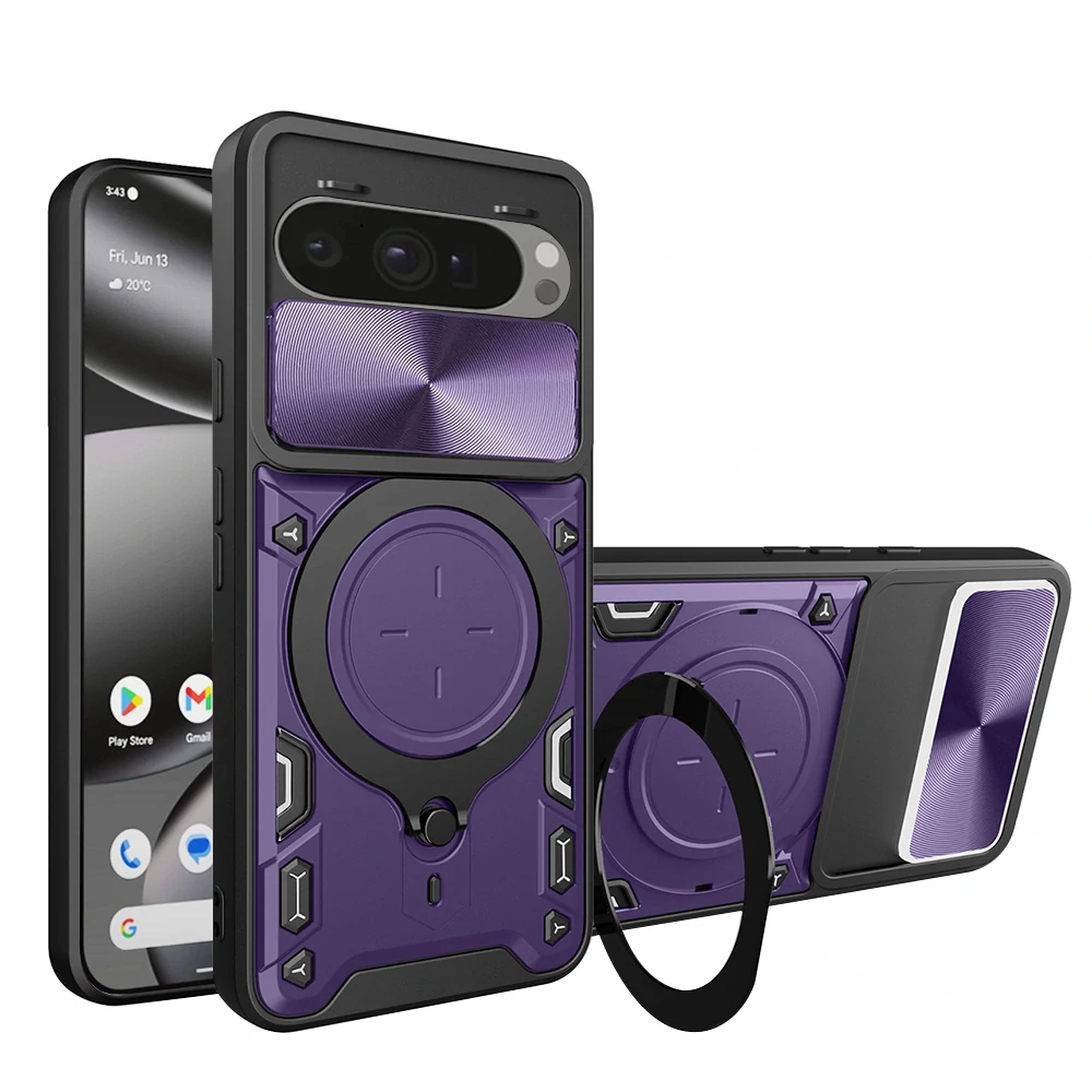 Kryt Google Pixel 10 Pro XL, Techsuit CamGuard Pro - fialový