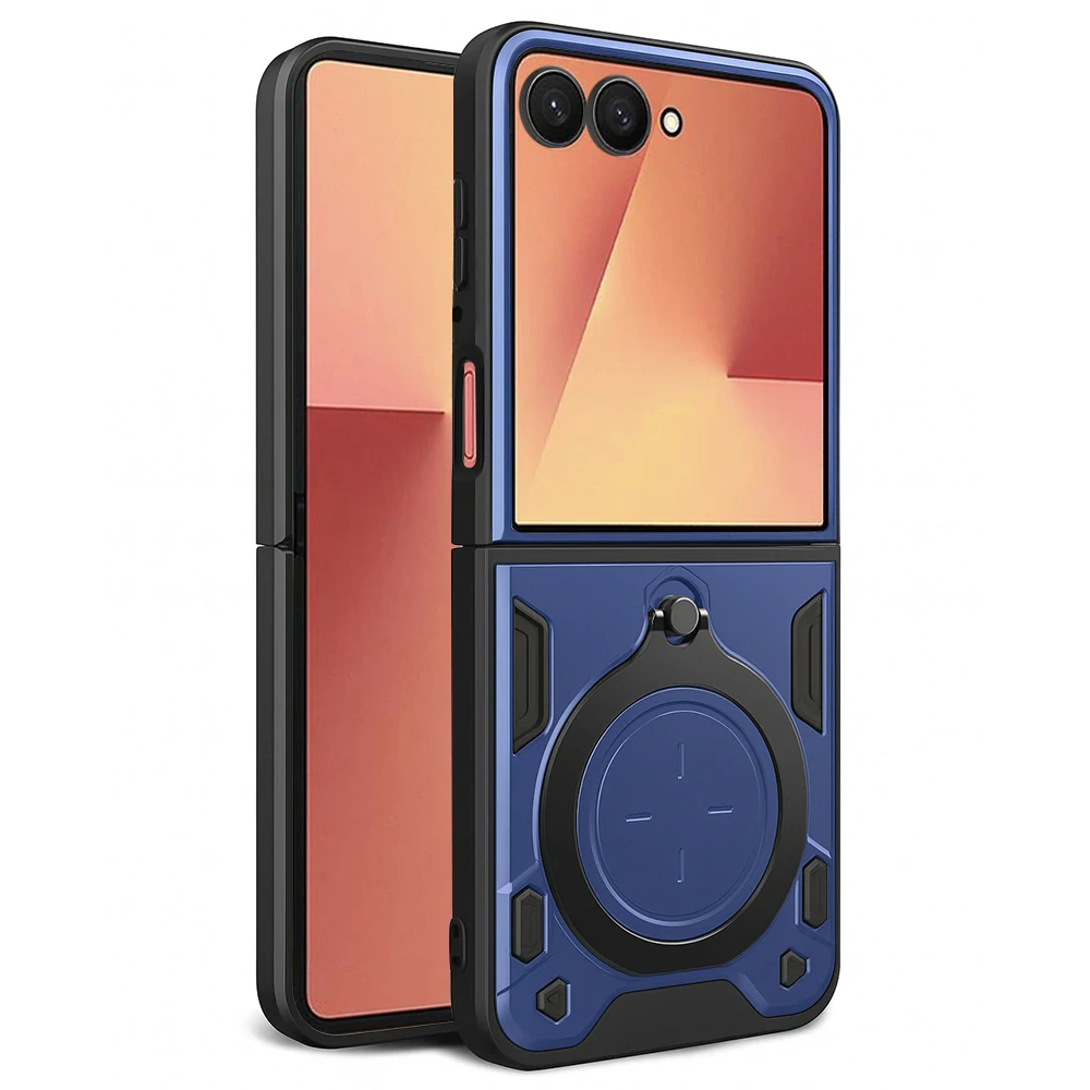 Kryt Samsung Galaxy Z Flip 7, Techsuit CamGuard Pro - modrý
