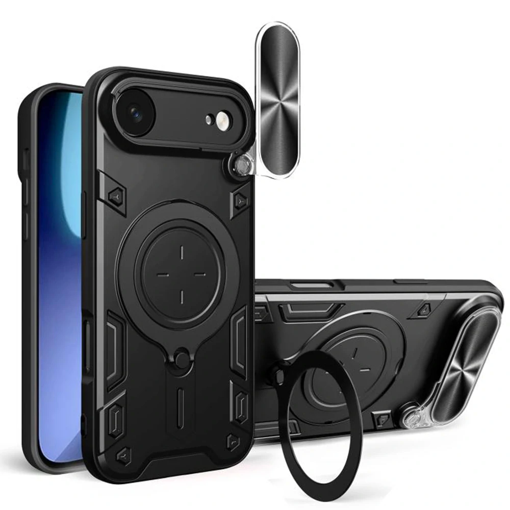 Kryt iPhone 17 Air, Techsuit CamGuard Pro - černý